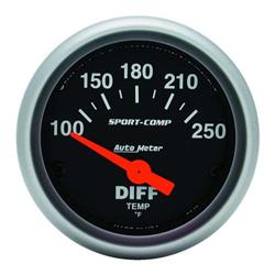 AutoMeter 3349 Sport-Comp Air-Core Differential Temperature Gauge