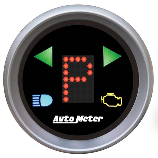 Auto Meter 3359 Sport-Comp Digital PRNDL Gear Position Indicator Gauge