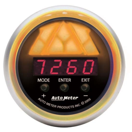 Auto Meter 3389 Sport-Comp Pro-Shift Digital Shift-Light Gauge, Stage3