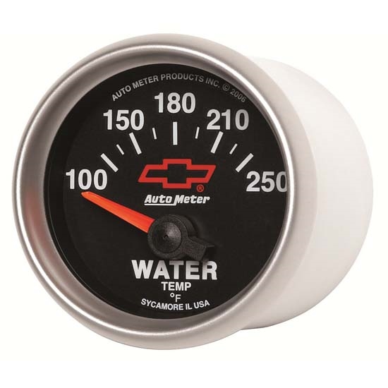 Auto Meter 3637-00406 GM Black Air-Core Water Temperature Gauge
