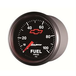 AutoMeter 3663-00406 GM Blk Digi. StepperMotor Fuel Press. Gauge