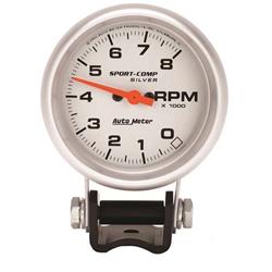 AutoMeter 3707 Ultra-Lite Air-Core Pedestal Tach, 8k RPM, 2-5/8