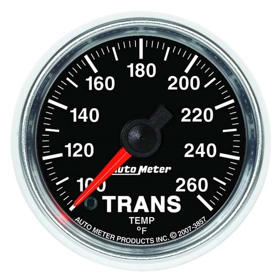 Auto Meter 3857 GS Digital Stepper Motor Trans Temperature Gauge