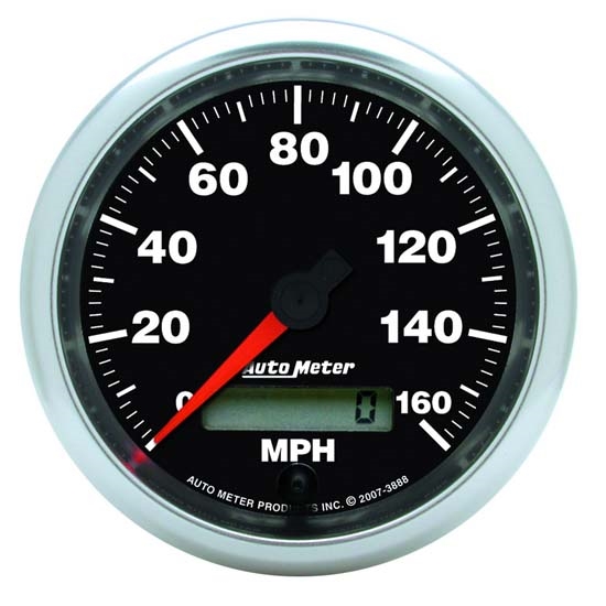 Auto Meter 3888 GS Air-Core Electric Speedometer Gauge, 3-3/8 Inch