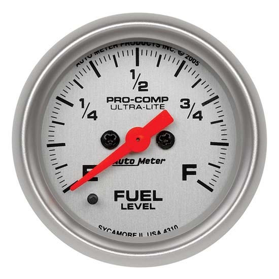 Auto Meter 4310 Ultra-Lite Digital Stepper Motor Fuel Level Gauge