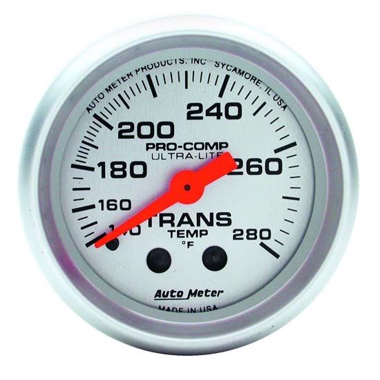 Auto Meter 4351 Ultra-Lite Mechanical Transmission Temperature Gauge
