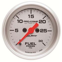AutoMeter 4360 Ultra-Lite Digital Stepper Motor Fuel Press. Gauge