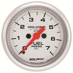 AutoMeter 4363-M Ultra-Lite Digi. StepperMotor Fuel Press. Gauge