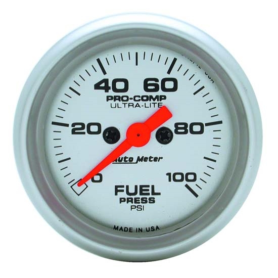 Auto Meter 4363 Ultra-Lite Digital Stepper Motor Fuel Pressure Gauge