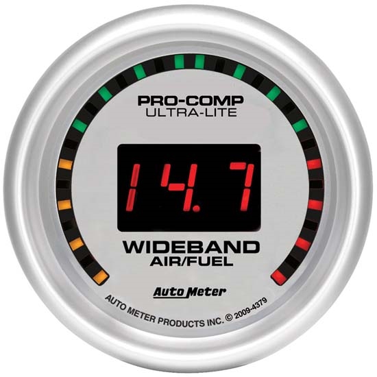Auto Meter 4379 Ultra-Lite Digital Wideband Air/Fuel Ratio (AFR) Gauge