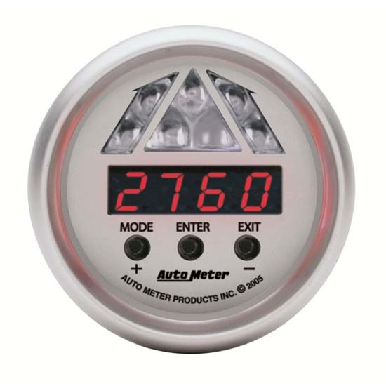 Auto Meter 4387 Ultra-Lite Pro-Shift Digital Shift-Light Gauge, Stage1