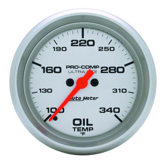 Auto Meter 4456 Ultra-Lite Digital Stepper Motor Oil Temperature Gauge