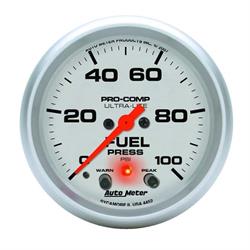 AutoMeter 4472 Ultra-Lite Digital Stepper Motor Fuel Press. Gauge