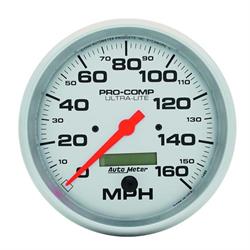 AutoMeter 4487 Ultra-Lite Air-Core Speedometer,120 MPH,3-3/8 Inch