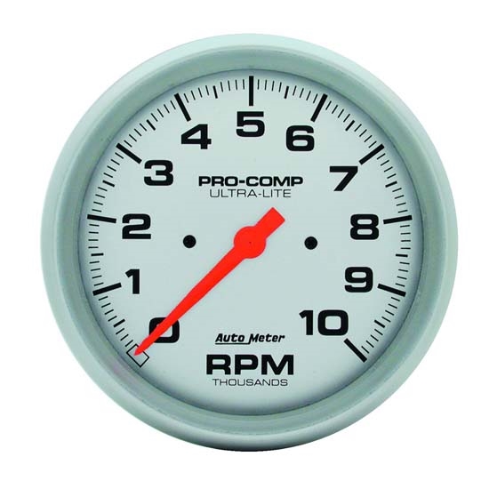AutoMeter 4498 Ultra-Lite Air-Core In-Dash Tach, 10k RPM, 5 Inch