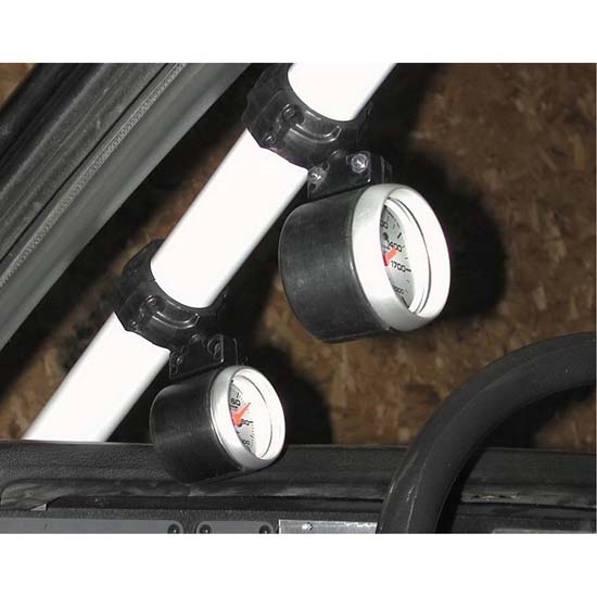 Auto Meter 48003 1-5/8 Inch Roll Cage Mount Gauge Pod, 2-1/16 Inch