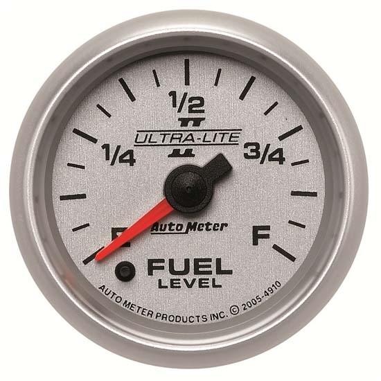 Auto Meter 4910 Ultra-Lite II Digital Stepper Motor Fuel Level Gauge