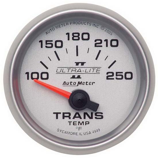 Auto Meter 4949 Ultra-Lite II Air-Core Transmission Temperature Gauge