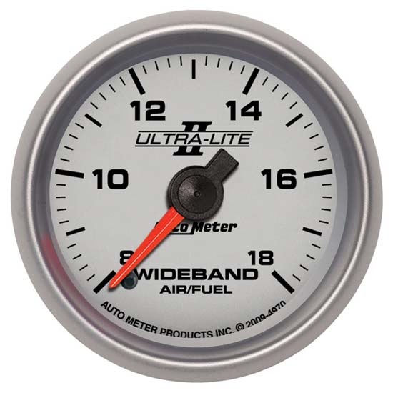 Auto Meter 4970 Ultra-Lite II Digital Stepper Motor Wideband AFR Gauge
