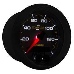 Auto Meter 4980 Ultra-Lite II Speedometer, 3-3/8, 0-140 MPH, Flat Lens