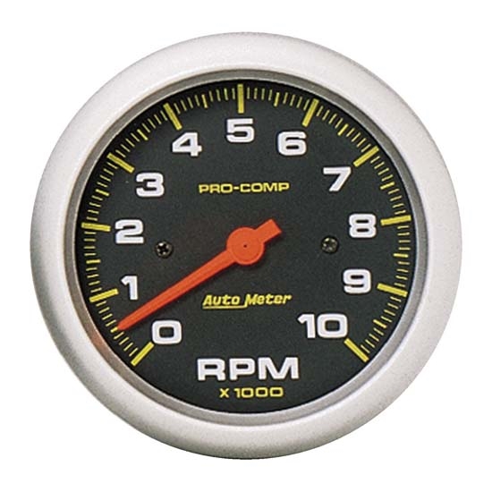 Auto Meter 5161 Pro-Comp Air-Core In-Dash Tachometer, 10k RPM, 3-3/8