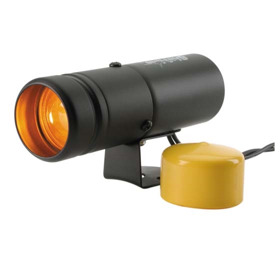 Auto Meter 5334 Shift-Lite, Pedestal, Black, Amber Bulb
