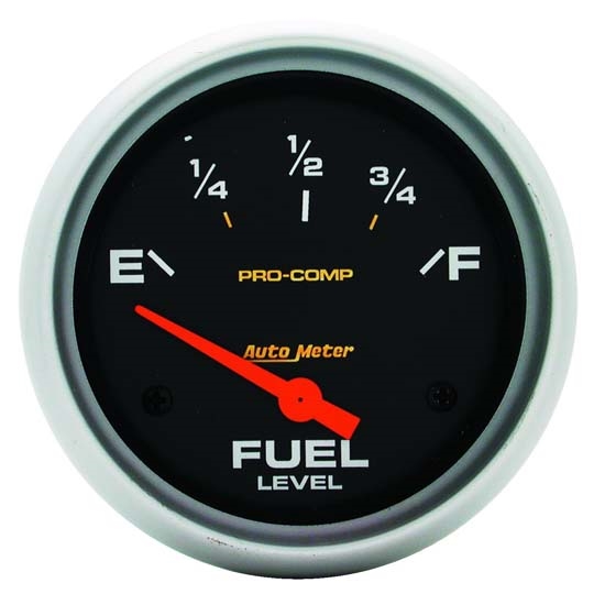 Auto Meter 5415 Pro-Comp Air-Core Fuel Level Gauge, 2-5/8 Inch