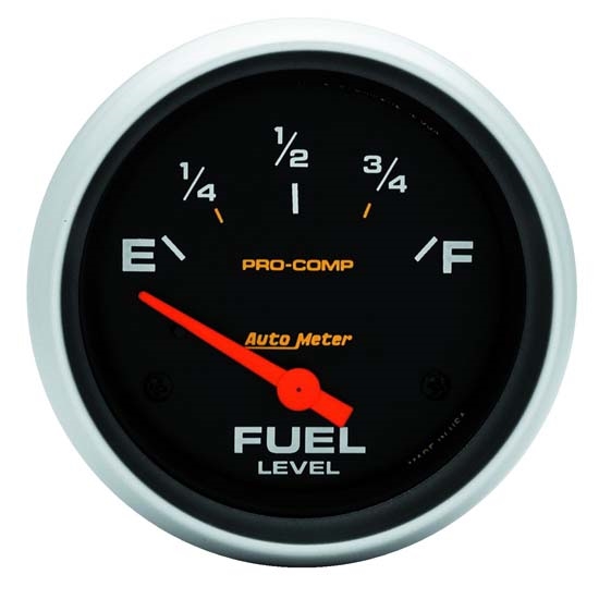 Auto Meter 5417 Pro-Comp Air-Core Fuel Level Gauge, 2-5/8 Inch