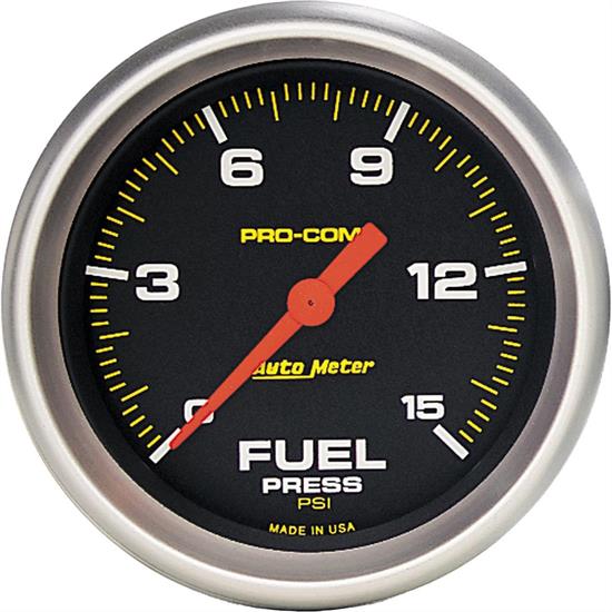 AutoMeter 5461 Pro-Comp Digital Stepper Motor Fuel Press. Gauge