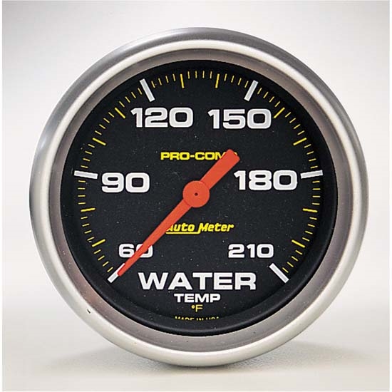 Auto Meter 5469 Pro-Comp Digital Stepper Motor Water Temperature Gauge