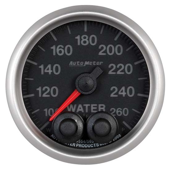 Auto Meter 5654 Elite Digital Stepper Motor Water Temperature Gauge