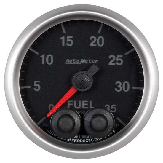 Auto Meter 5661 Elite Digital Stepper Motor Fuel Pressure Gauge