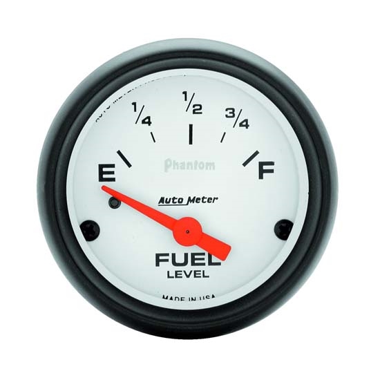 Auto Meter 5714 Phantom Air-Core Electric Fuel Level Gauge, 2-1/16 In.