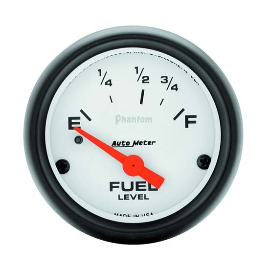 Auto Meter 5715 Phantom Air-Core Electric Fuel Level Gauge, 2-1/16 In.