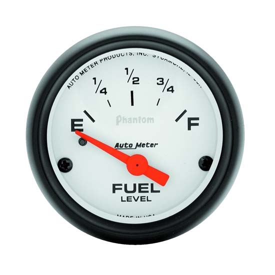 Auto Meter 5716 Phantom Air-Core Electric Fuel Level Gauge, 2-1/16 In.