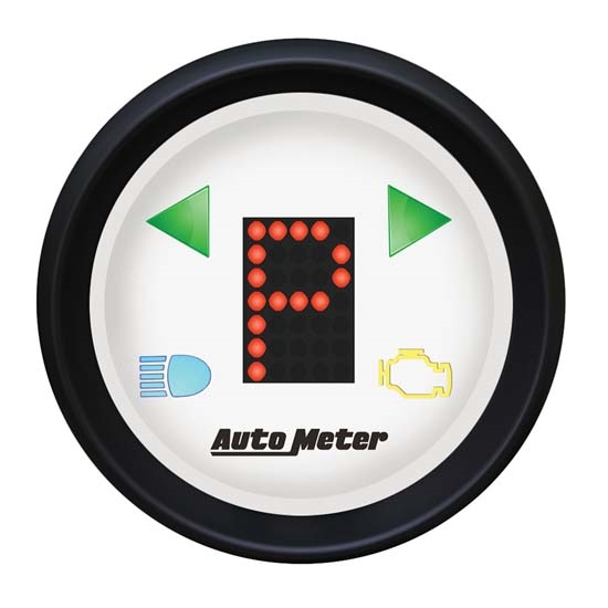 Auto Meter 5759 Phantom Digital PRNDL Gear Position Indicator Gauge