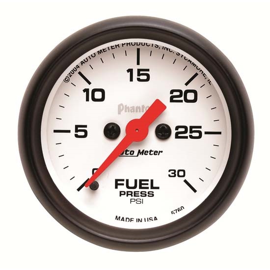 Auto Meter 5760 Phantom Digital Stepper Motor Fuel Pressure Gauge