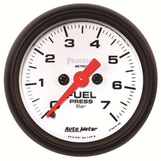 Auto Meter 5763-M Phantom Digital Stepper Motor Fuel Pressure Gauge