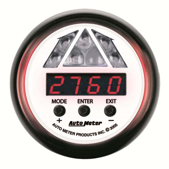 Auto Meter 5787 Phantom Pro-Shift Digital Shift-Light Gauge, Stage 1