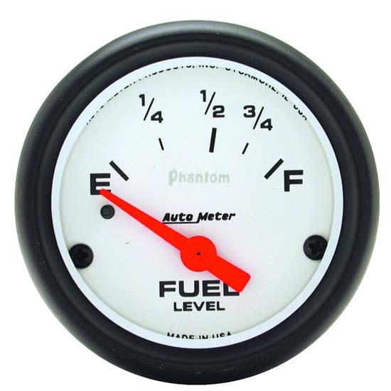 Auto Meter 5814 Phantom Air-Core Electric Fuel Level Gauge, 2-1/16 In.