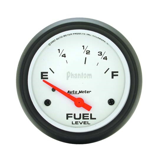 Auto Meter 5815 Phantom Air-Core Electric Fuel Level Gauge, 2-5/8 In