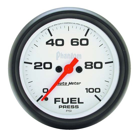 AutoMeter 5863 Phantom Digital Stepper Motor Fuel Press. Gauge