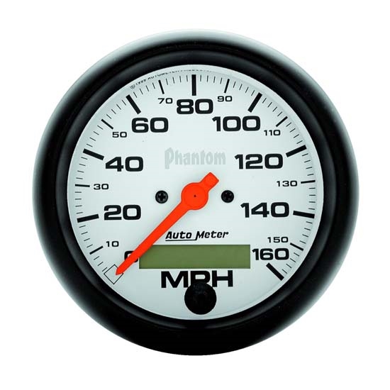 Auto Meter 5888 Phantom Air-Core Speedometer, 160 MPH, 3-3/8 Inch