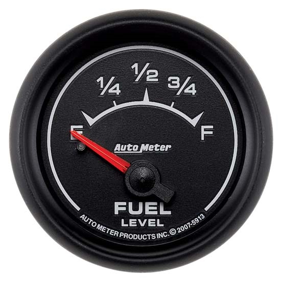 Auto Meter 5913 ES Air-Core Fuel Level Gauge, 2-1/16 Inch