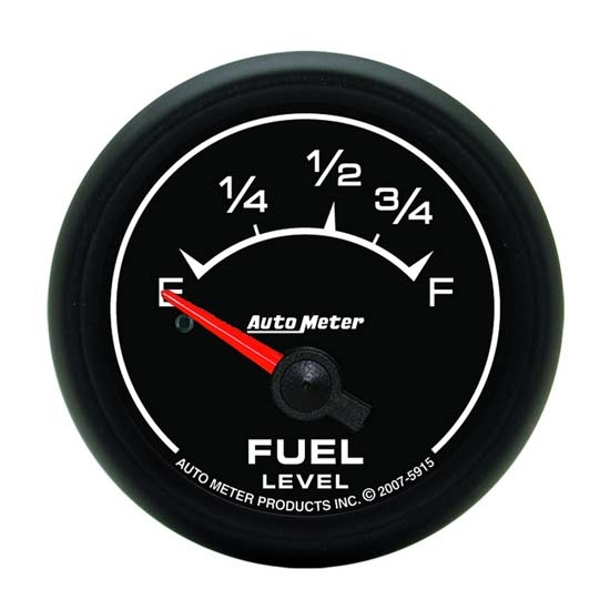 Auto Meter 5915 ES Air-Core Fuel Level Gauge, 2-1/16 Inch