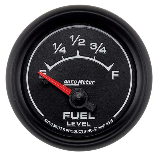 Auto Meter 5916 ES Air-Core Fuel Level Gauge, 2-1/16 Inch