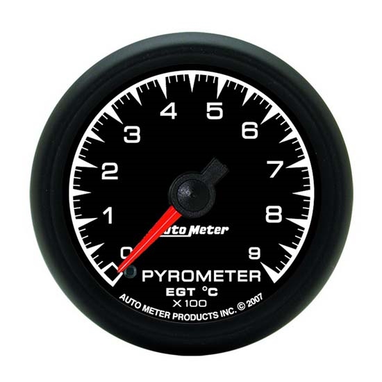 Auto Meter 5944-M ES Digital Stepper Motor Pyrometer Gauge, 2-1/16 In.