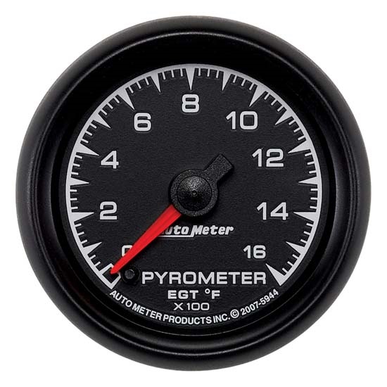 Auto Meter 5944 ES Digital Stepper Motor Pyrometer Gauge, 2-1/16 Inch