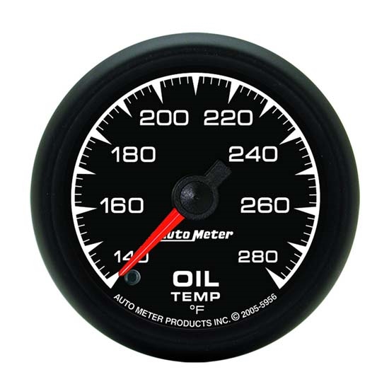 Auto Meter 5956 ES Digital Stepper Motor Oil Temperature Gauge