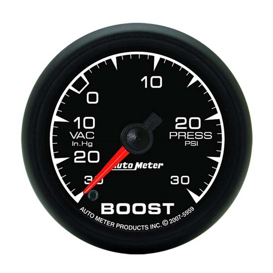 Auto Meter 5959 ES Digital Stepper Motor Boost/Vacuum Gauge